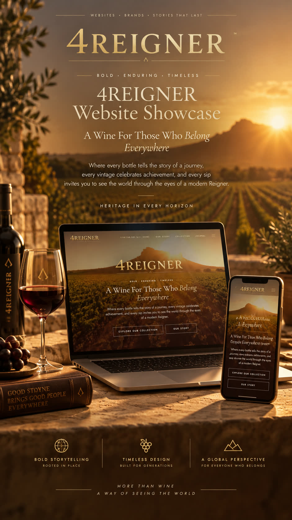 4Reigner Cellars — A Wine For Those Who Belong Everywhere