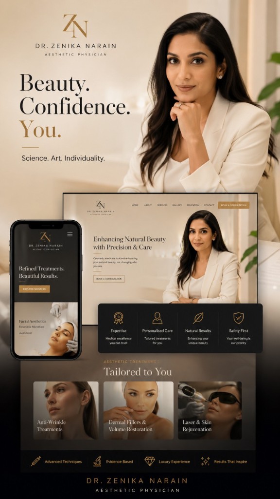 Dr Zenika Narain — Aesthetic Physician